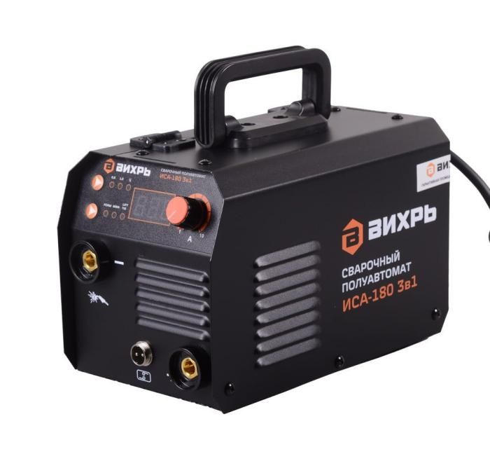 картинка Сварочный полуавтомат ИСА-180 3в1 Вихрь от магазина Евродом