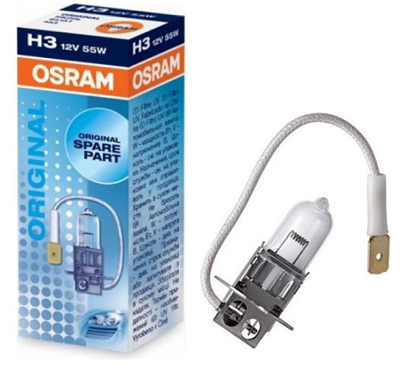 картинка Автолампа Osram г/с HALOGEN 12V H3 55W от магазина Евродом