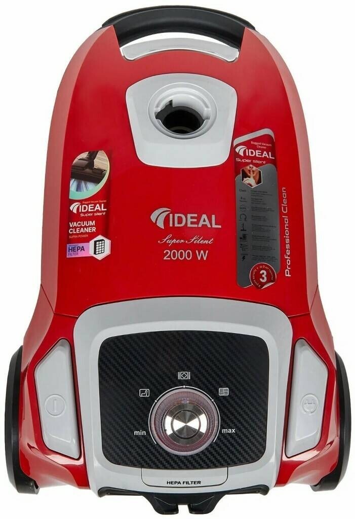 картинка Пылесос IDEAL VC-2000 красный от магазина Евродом