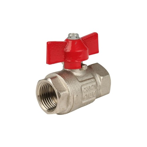 картинка Кран шар.VALFEX ник. Ø1" внутр./внутр. бабочка   (48/12) от магазина Евродом