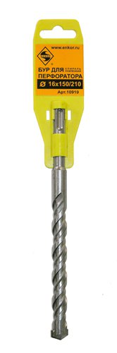 картинка Бур по бетону SDS PLUS с двойной резьбой 16х210 мм от магазина Евродом