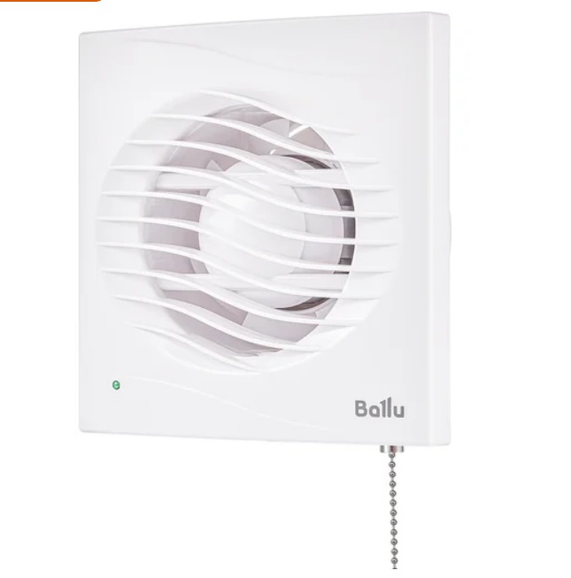 картинка Вентилятор вытяжной BALLU BAF-AR 100 VP от магазина Евродом