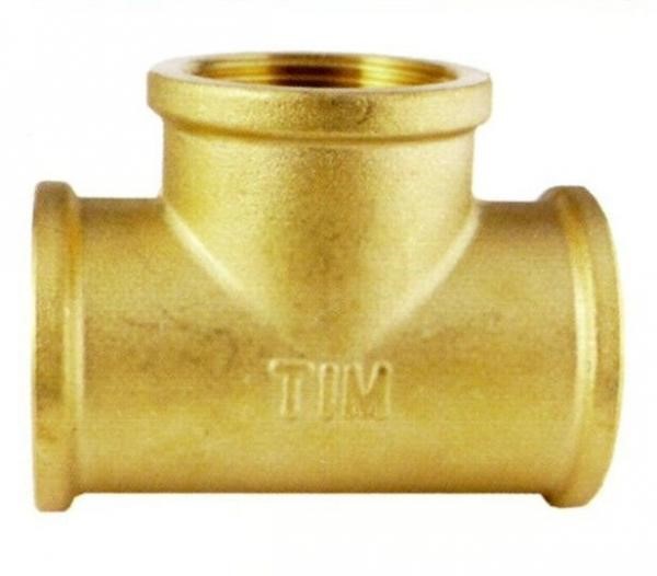 картинка Тройник 3/4" ВВВ TIM (5) от магазина Евродом