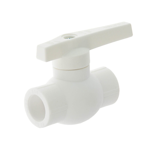 картинка ПП Кран шаровый Ø20 OPTIMA VALFEX Белый от магазина Евродом