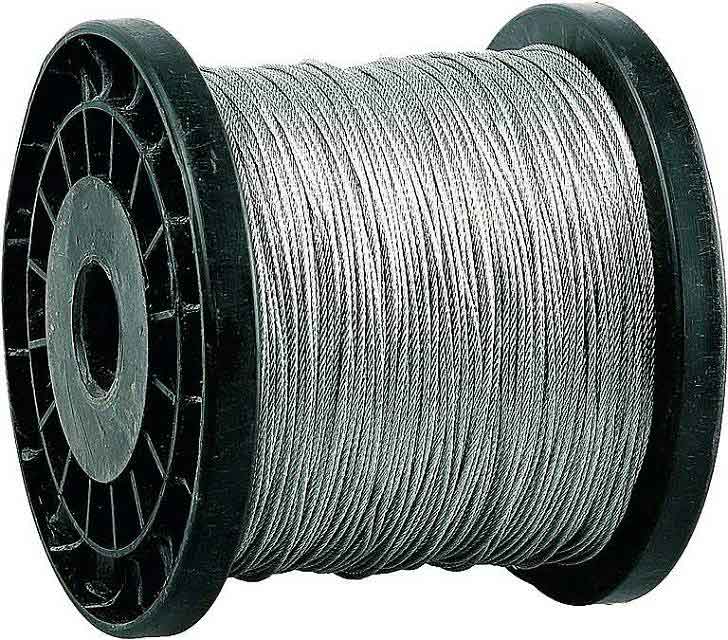 картинка Трос нерж. 3 мм от магазина Евродом