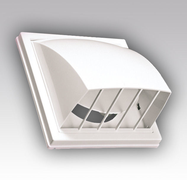 картинка Выход стенной с обратным клапаном 1515К10ФВ Белый от магазина Евродом