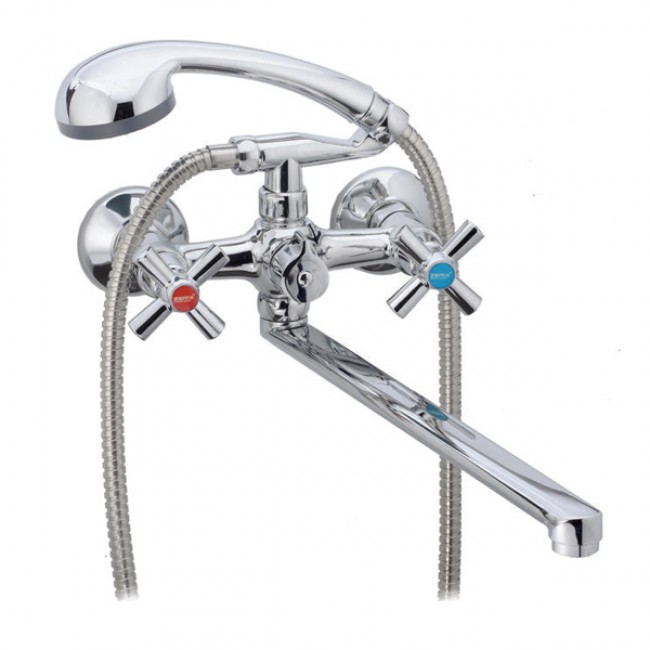 картинка Смеситель ZERIX  д/ванны DMT-B 722 буксовый от магазина Евродом