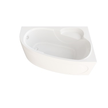 картинка Ванна акриловая Николь 160 левая+каркас от магазина Евродом