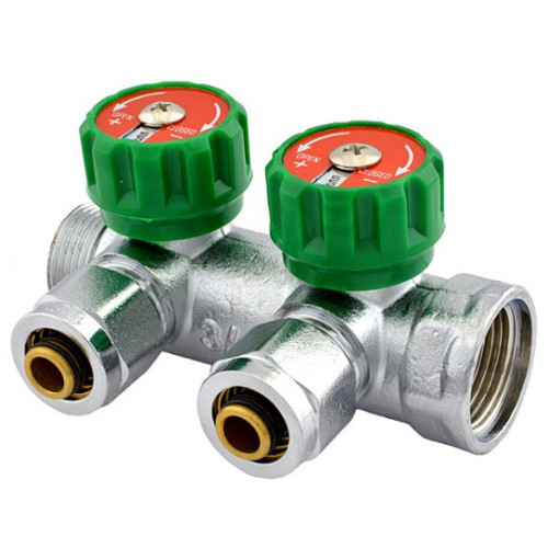 картинка Коллектор вентильный 3/4-16-2 KOER от магазина Евродом