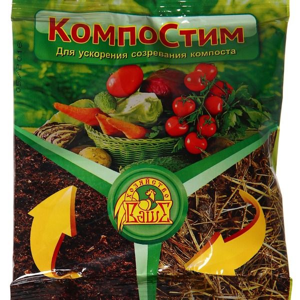 картинка Компостин 100 гр. ускоритель созревания компоста от магазина Евродом
