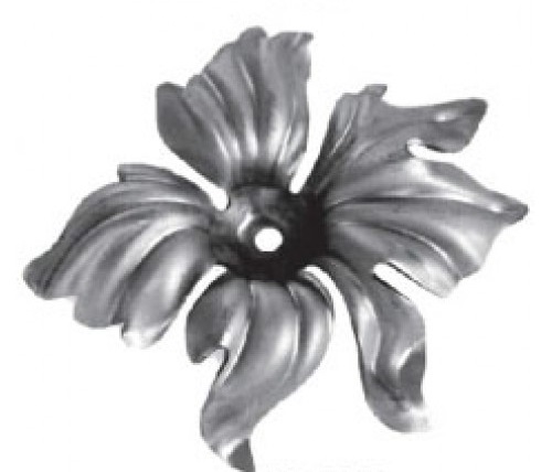 картинка Цветок штамп 145х130х2 мм от магазина Евродом