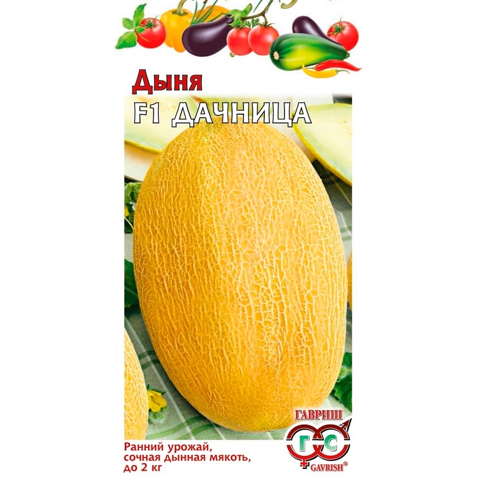 картинка Дыня Дачница 1 г Г семена от магазина Евродом