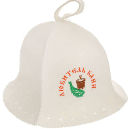 картинка Шапка банная "Любитель бани" от магазина Евродом