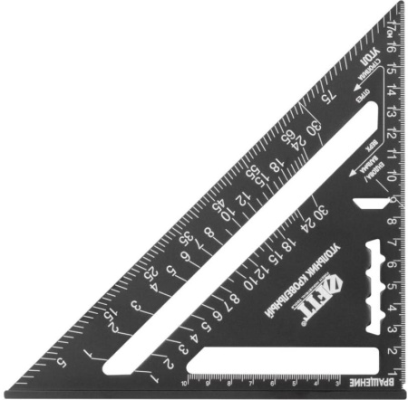 картинка Угольник кровельный цельнометаллический Профи 180х180 мм от магазина Евродом