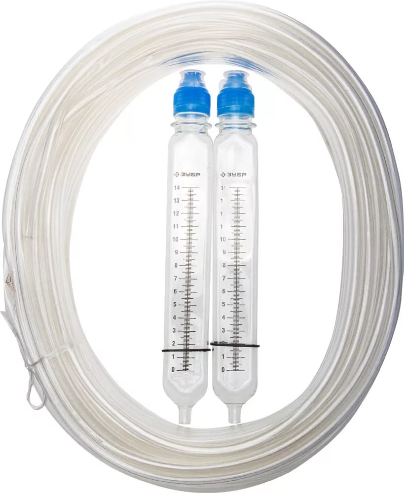 картинка Гидроуровень ЗУБР МАСТЕР со шкалой, 7м 3482-08-07 от магазина Евродом