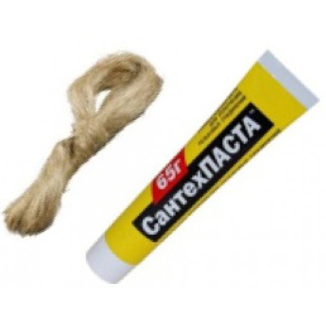 картинка Комплект Сантехпаста 65г + Лен 14г от магазина Евродом