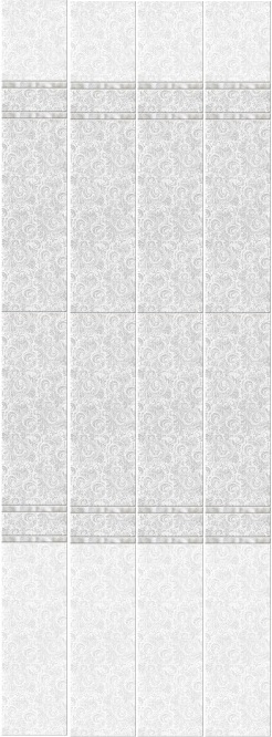 картинка Панель "Белые кружева" фон 0,25х2,7м 00530 PANDA от магазина Евродом