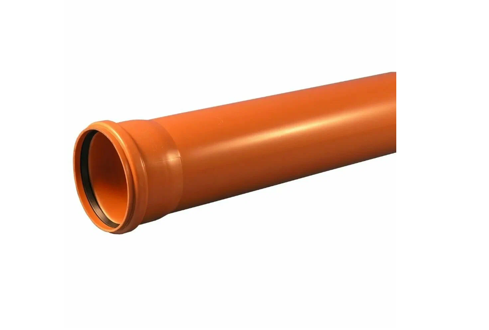 картинка НК Труба 160 2м (3.2 мм) FLEXTRON (красная) SN 4 от магазина Евродом
