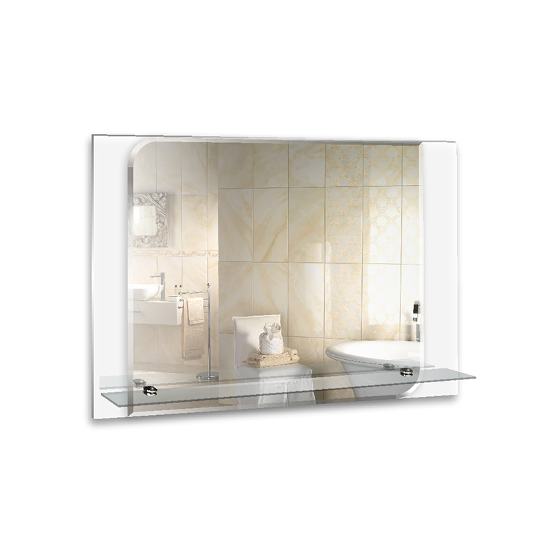 картинка Зеркало MIXLINE Венеция 740х500 с полкой от магазина Евродом