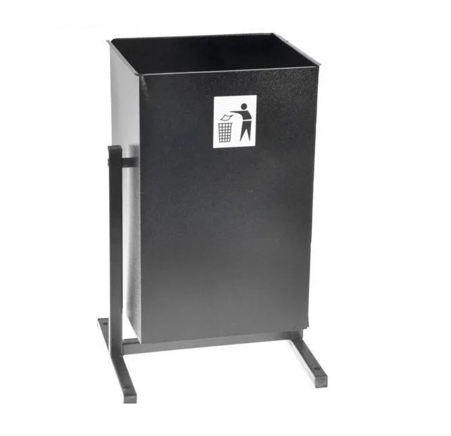 картинка Урна квадратная 25л Уралочка бюджет-2 от магазина Евродом