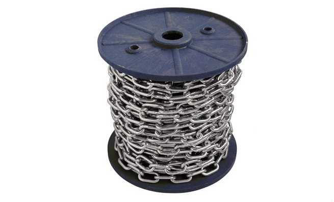 картинка Цепь сварная короткозвенная нерж. DIN 766 А2 3х16 от магазина Евродом