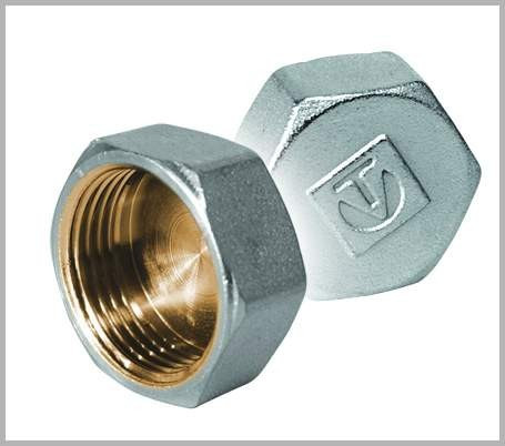 картинка Заглушка 3/4" в Никель TIM от магазина Евродом