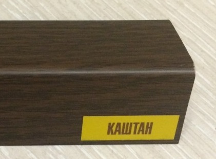 картинка Угол 40х40 Каштан (2,7 м) Идеал/351 от магазина Евродом