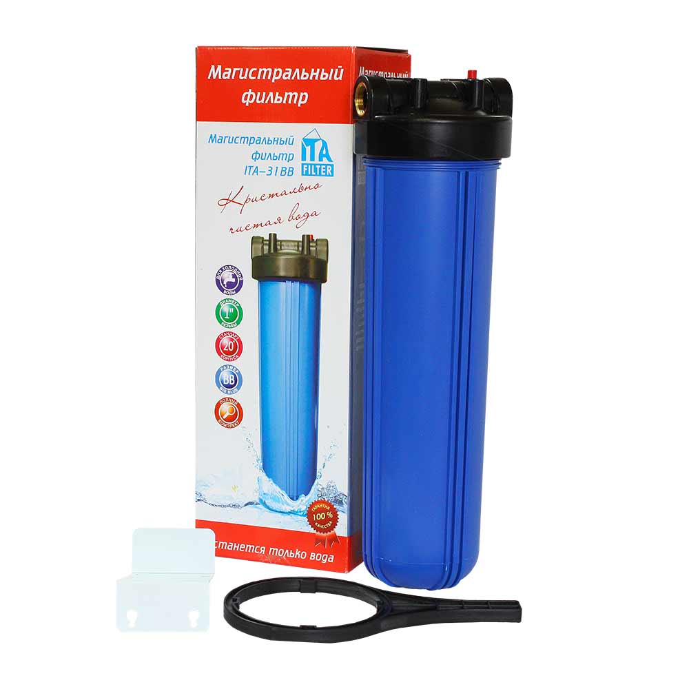 картинка Магистральный фильтр ITA-31 20" ВВ подкл 1" от магазина Евродом