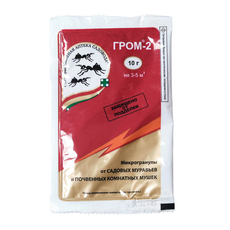 картинка Гром-2 10г ЗАС от муравьев от магазина Евродом