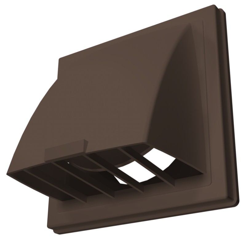 картинка Выход стенной с обратным клапаном 1515К10ФВ Коричневый от магазина Евродом