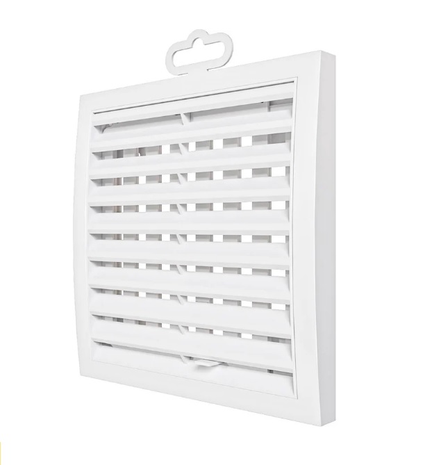 картинка Решетка вентиляционная регулируемая 150х150мм пластмассовая Эра 1515РРП от магазина Евродом