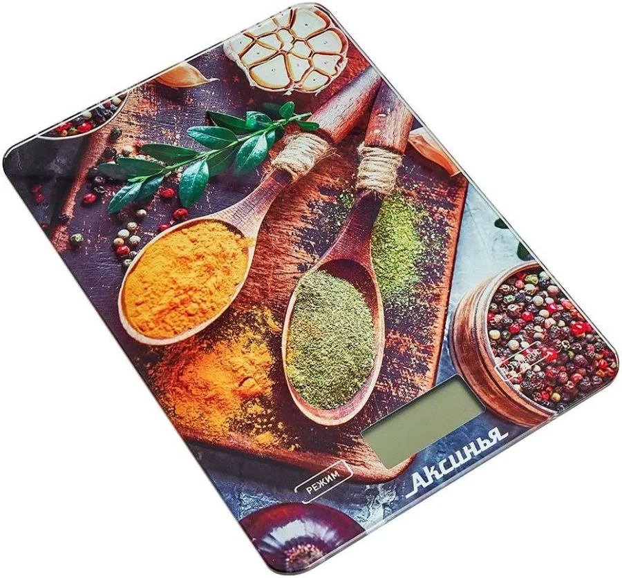 картинка Весы кухонные АКСИНЬЯ КС-6517 Специи от магазина Евродом