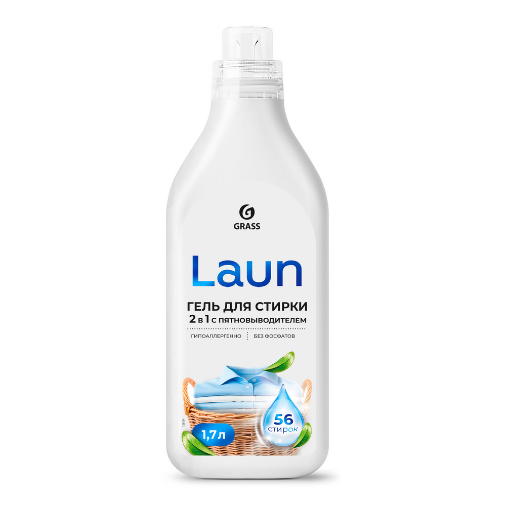 картинка Гель для стирки с пятновыводителем 1,7л Laun от магазина Евродом