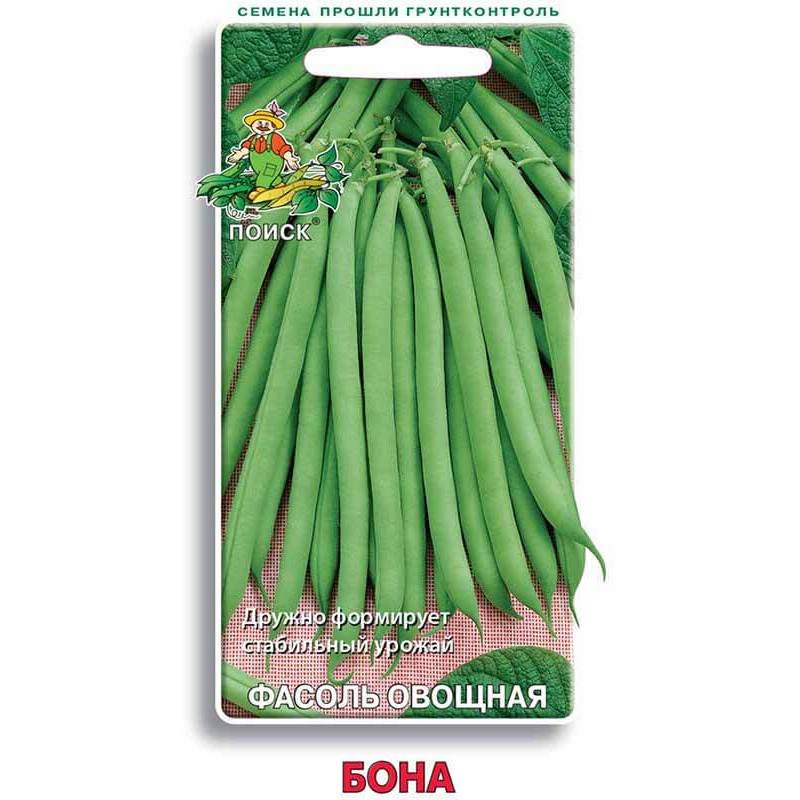 картинка Фасоль овощная Бона 20шт П семена от магазина Евродом
