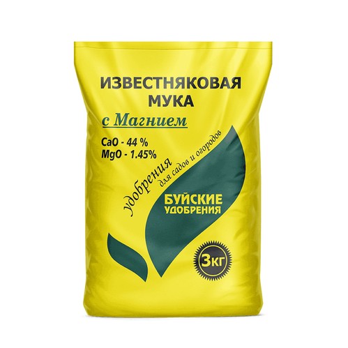 картинка Мука Известняковая с магнием 3кг БХЗ (6шт) от магазина Евродом