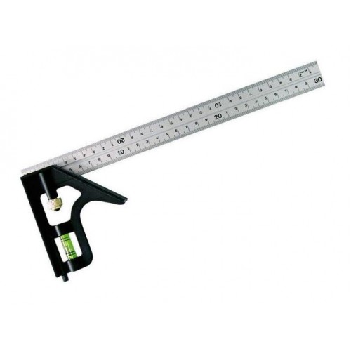 картинка Угольник 300мм с уровнем Профи от магазина Евродом