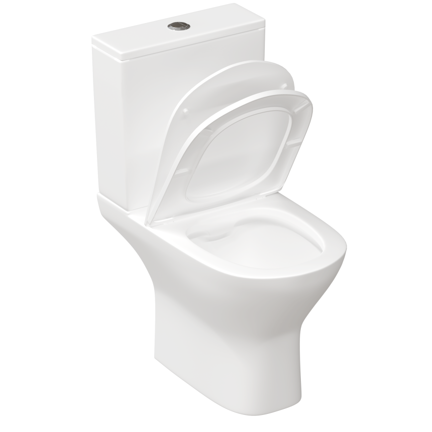 картинка Унитаз Triton-Pro Astro AO-2345, сиденье, фурнитура от магазина Евродом