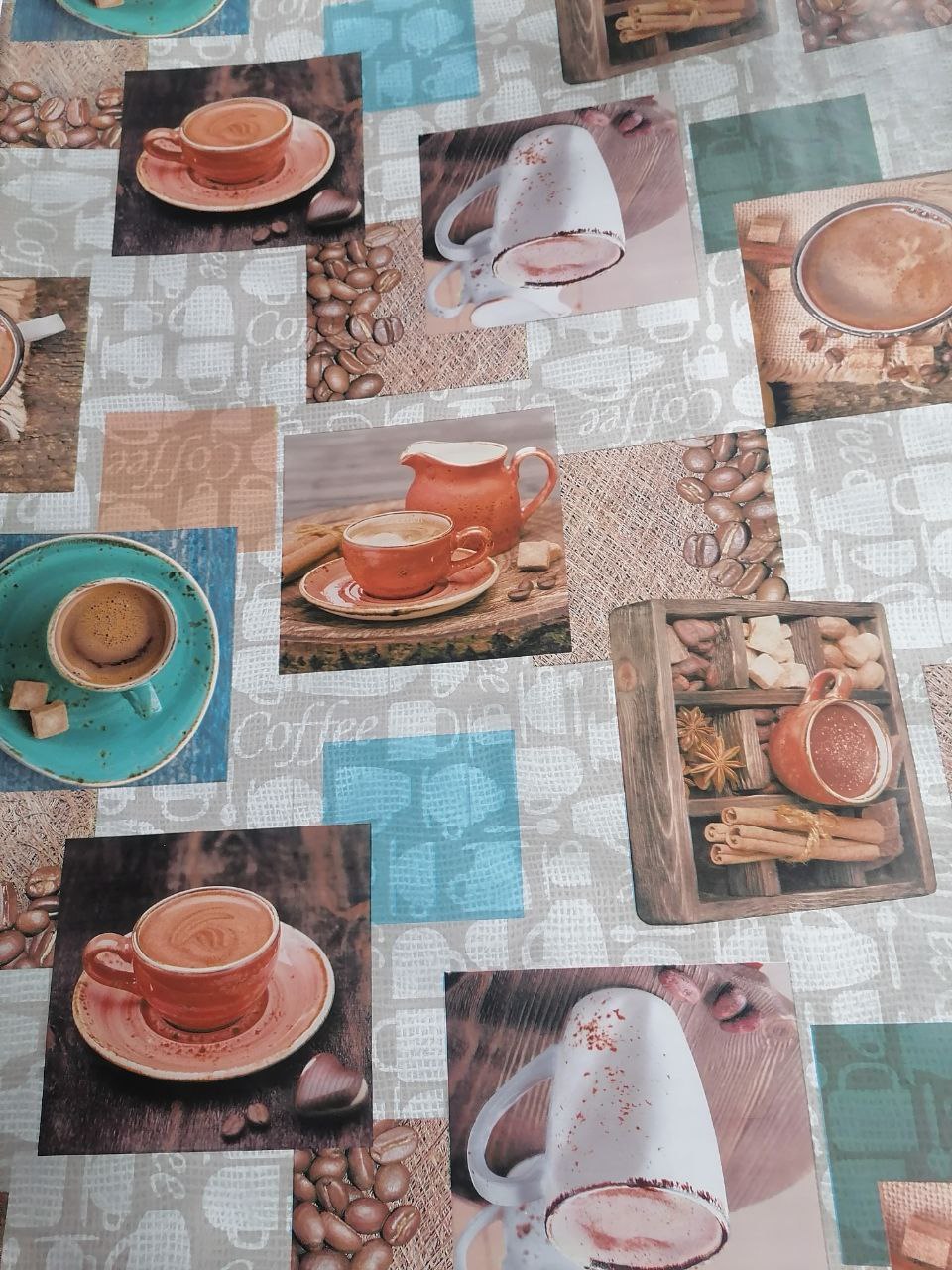 картинка Клеенка столовая нетканая основа PONTELAMBRO 1,4 м №BH80 от магазина Евродом