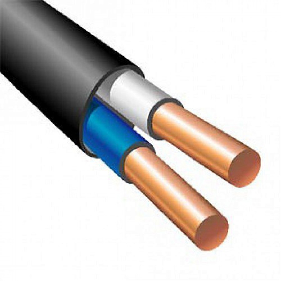 картинка Кабель медный силовой ВВГ 2х6 мм кв от магазина Евродом