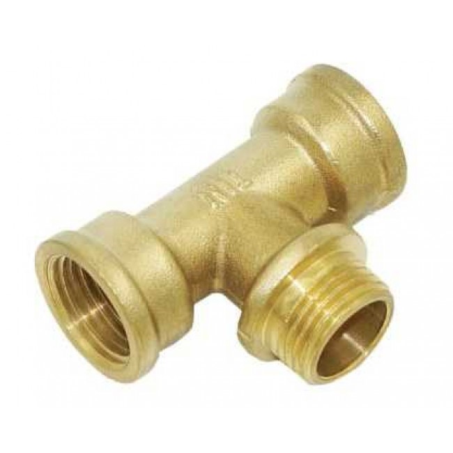 картинка Тройник 1/2" ВНВ TIM (10) от магазина Евродом