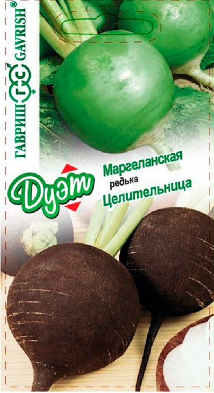 картинка Редька Целительница + редька Маргеланская (серия Дуэт) 2 г Г семена от магазина Евродом