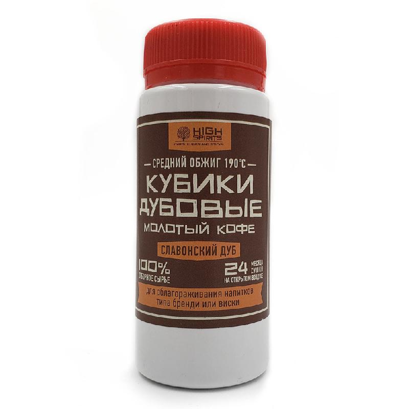 картинка Кубики дубовые Славонские, Молотый Кофе (средний обжиг). Фасовка: 40 гр от магазина Евродом