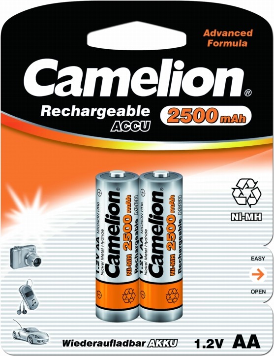 картинка Аккумулятор Camelion AA-2500mAh1.2В от магазина Евродом