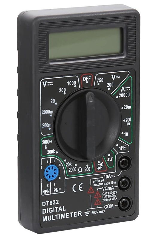 картинка Мультиметр DT 832 от магазина Евродом