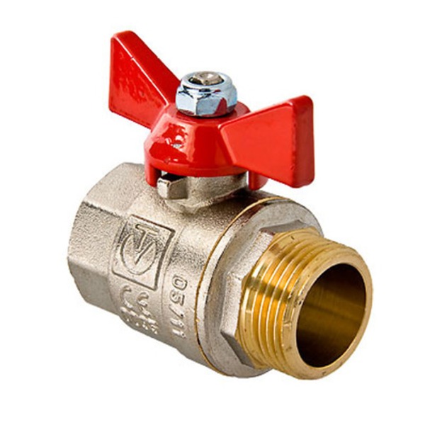 картинка Кран шаровый VT 1" г/ш бабочка  от магазина Евродом