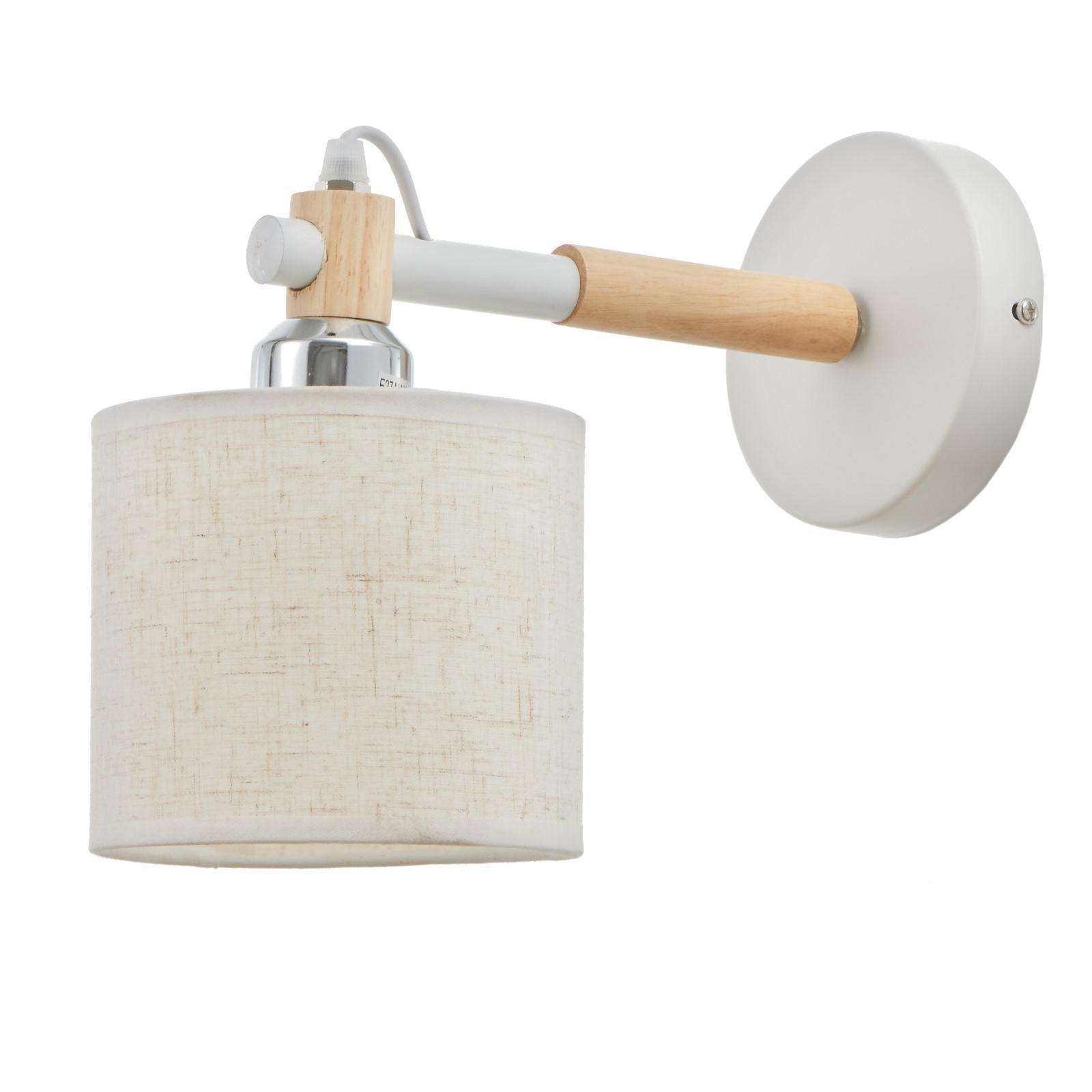 картинка Бра 1070/1WT E27 60Вт 25х15х18см белый от магазина Евродом