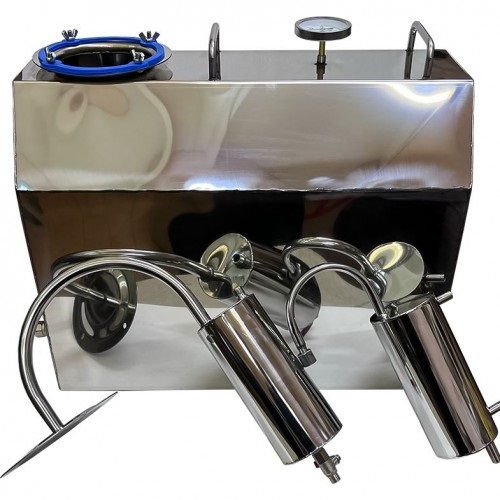 картинка Самогонный аппарат Алковар Ударник 45л + термометр от магазина Евродом