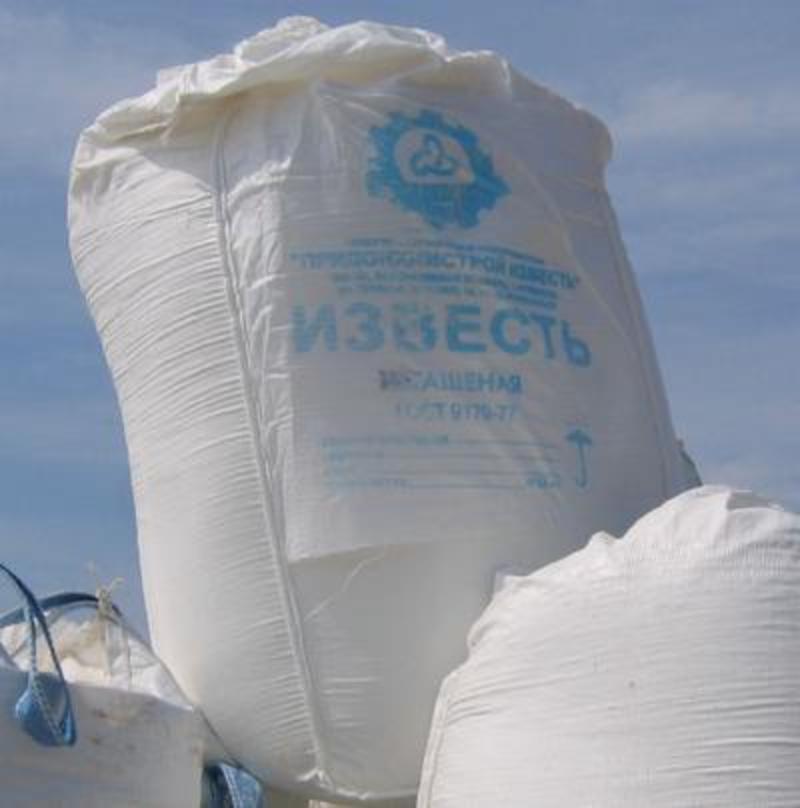 картинка Известь-пушонка 30кг от магазина Евродом