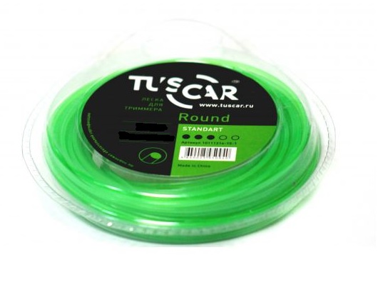 картинка Леска для триммера TUSCAR "Round", Standart, 2.7mm*35m от магазина Евродом