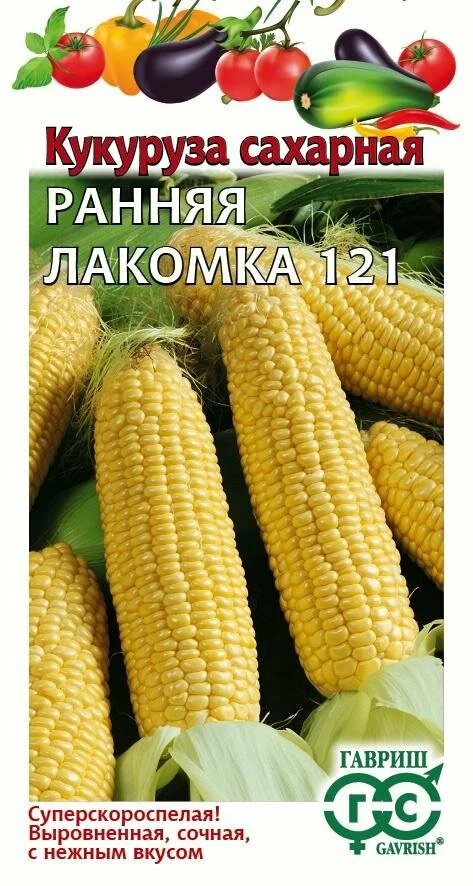 картинка Кукуруза Ранняя лакомка 5г Г семена от магазина Евродом
